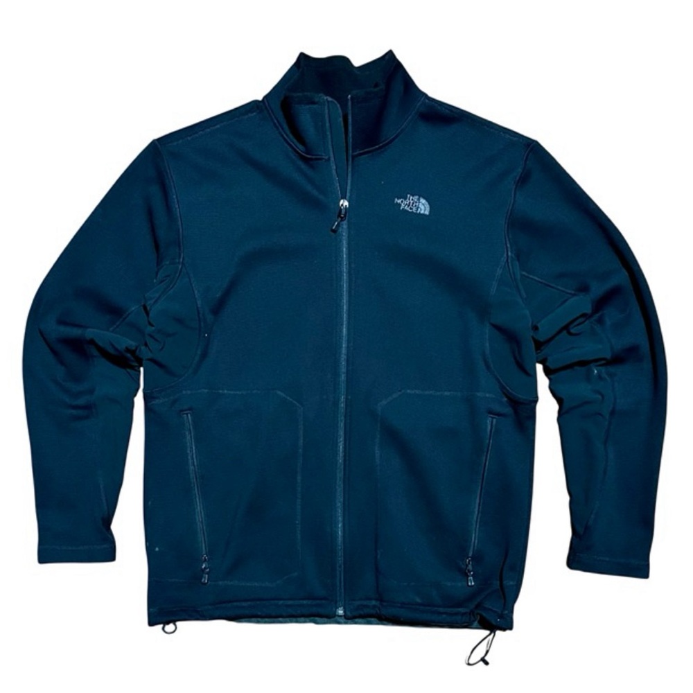 The North Face Black on Black Full Zip Jacket, Men's Large